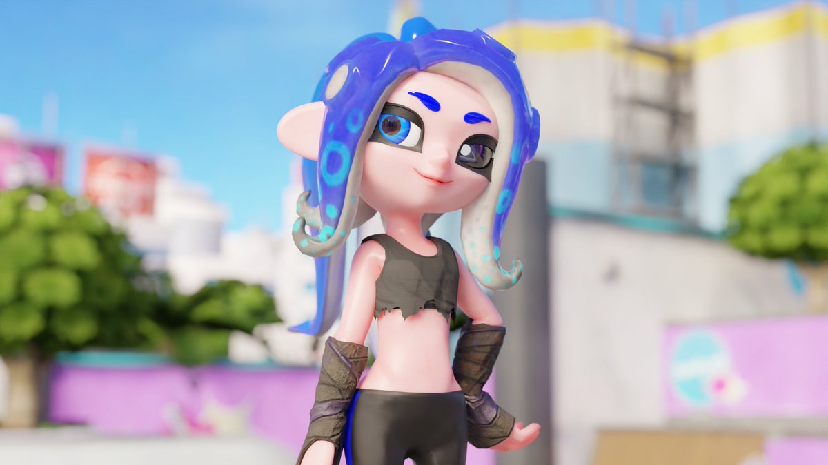 Mayumi_Spl's tweet photo. Oc of Glitchy drawer on insta
#Splatoon #Blender #splatoonart https://t.co/spB9QrHNfK
