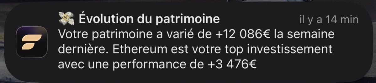 Alex_FRD's tweet photo. 🟢 3ème semaine consécutive de hausse de mon patrimoine.

Je n’ai encore jamais réussi à enchaîner 4 semaines de hausse.

La semaine prochaine pourrait donc marquer mon premier mois complet dans le vert.

À surveiller de très près 👀 https://t.co/yFDgtvFoRO