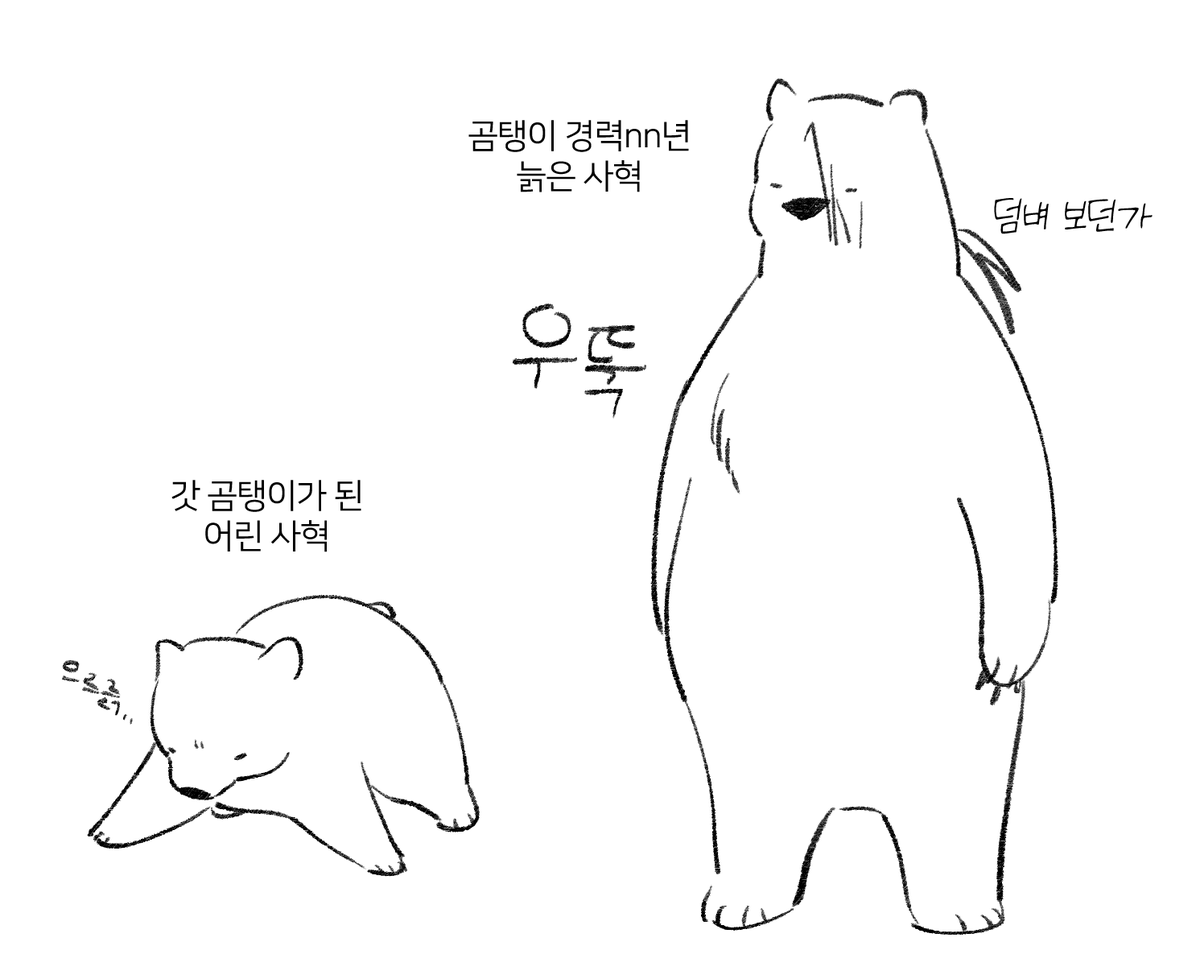 rndendWkr4's tweet photo. 사혁곰탱이 https://t.co/MrojpN4Ckt