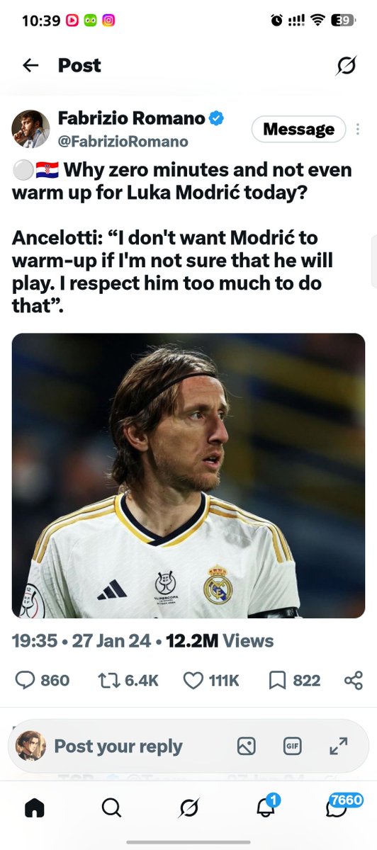 adamofchaos's tweet photo. @FabrizioRomano See a top coach? Respect should be given to your overall best player! https://t.co/s62mu0cafm