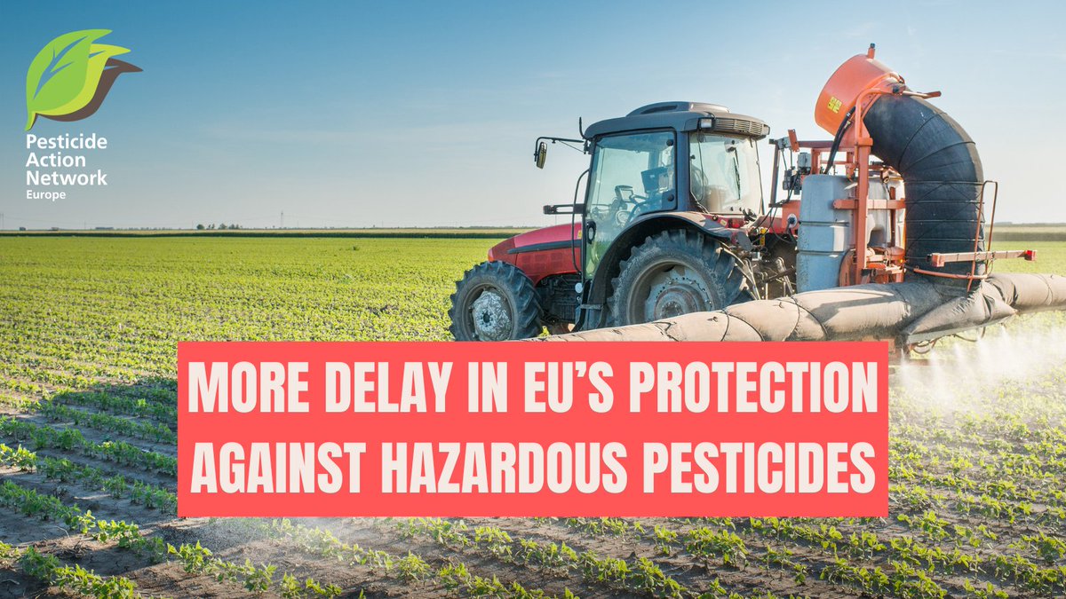 EuropePAN's tweet photo. 🧪 The EU has been at a standstill for over a year in its meetings to regulate #pesticides. Only the endocrine disruptor buprofezin was finally banned in the latest SCOPAFF meeting at the end of September. 
https://t.co/JuTZ4PYa29 https://t.co/kd55k2CnRb