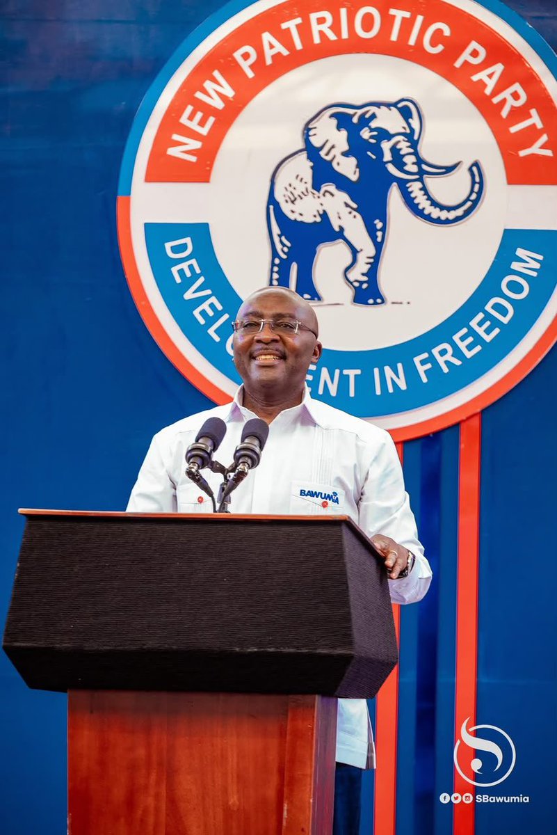 Shac_man_'s tweet photo. Flagbearer & Leader of the New Patriotic Party โค๏ธ
#OnePartyOnePurpose
#Bawumia2028 https://t.co/vCR3ABqw7n