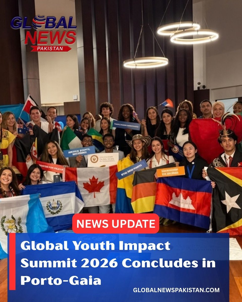 GNPPakistan's tweet photo. The Global Youth Impact Summit 2026 (GYIS 2026) wrapped up in Porto-Gaia on September 6 with the signing of the Porto Youth Declaration, bringing together more than 50 youth delegates representing over 45 nationalities,..
https://t.co/ZifsphZDvq
#YouthPower #Youthimpact https://t.co/AVLbQ9pWpG