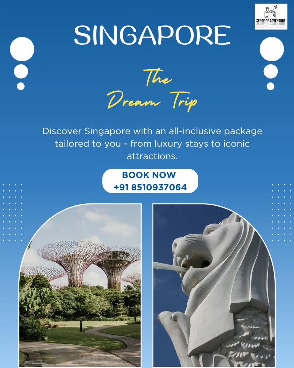 ChaconZan's tweet photo. Luxury isn’t just a place; it’s an experience. Discover Singapore your way, from premium stays to breathtaking cityscapes. We handle every detail so you can focus on unforgettable memories. Customize your dream trip today. https://t.co/fI4jBCYlGy
