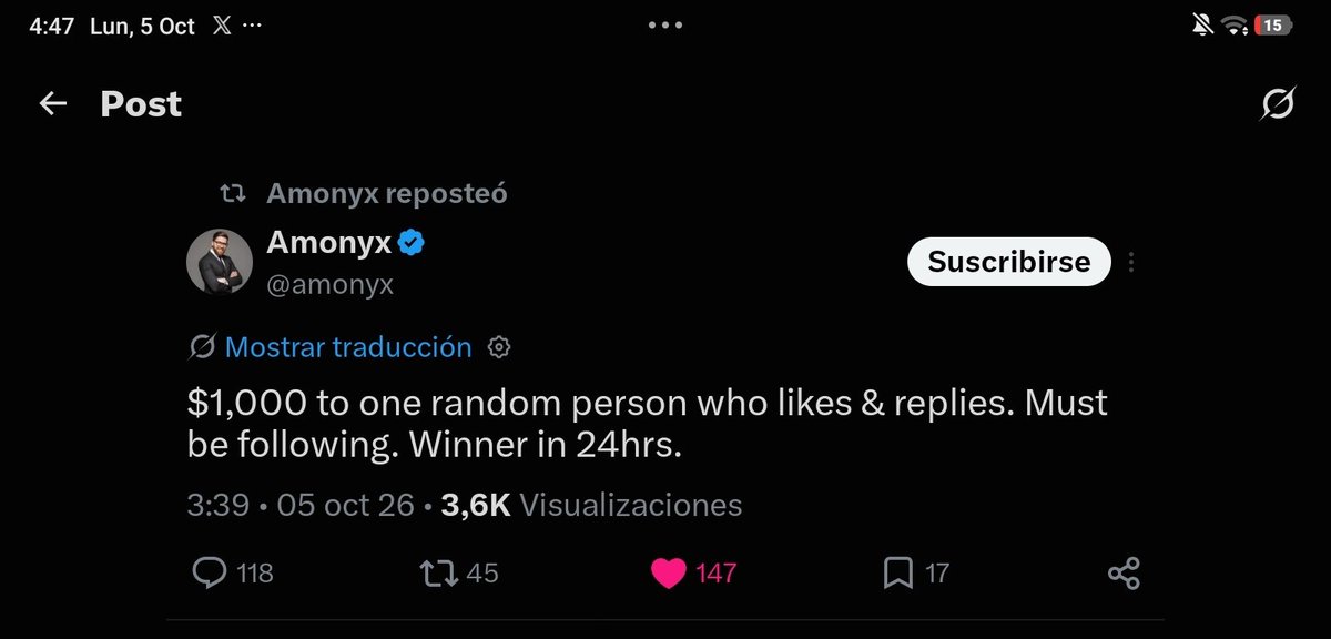 Estudiacrpto's tweet photo. @amonyx Done! https://t.co/XtwdydHO9T