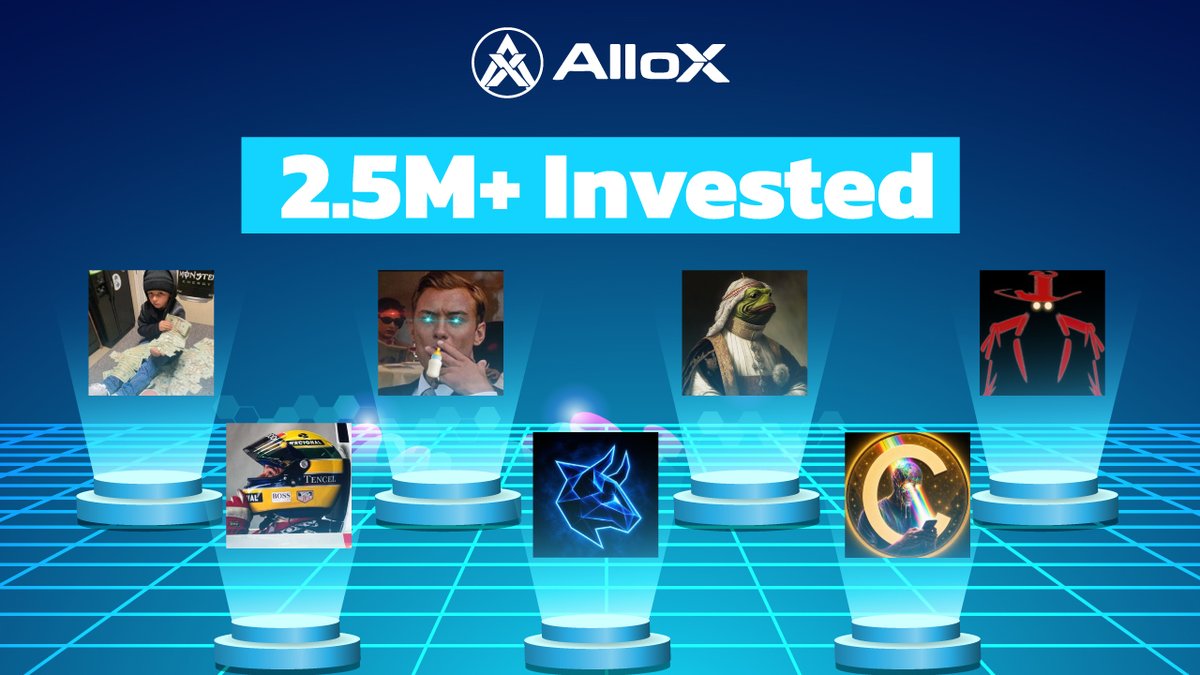 alloxdotai's tweet photo. The trenches are backing AlloX. 🔥

As a fully on-chain platform built for the next generation of capital allocation, it was only natural for AlloX to bring some of the biggest on-chain traders from the trenches on board, not just as users, but as investors and long-term partners.

With $2.5M+ invested, we are proud to welcome @metaversejoji, @xbrazilzz, @TheCryptoData, @DaSheikh, @yourkingarthur1, @FearSOLx, @saintbogdan, and others backing the long-term vision of AlloX.

Winning the support of the trenches is not easy. These are people who live on-chain every single day, understand the market, understand the users, and know what makes a product worth using.

For us, that's another major tick on the list.

Strong support before launch. Even stronger support for what comes after.

LFG. See you on the other side. $ALLOX is coming soon.