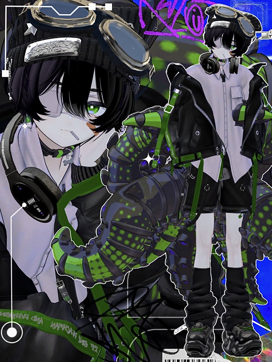 sus_kuma's tweet photo. #Maro3D #chiyoya3D #NOM_Booth https://t.co/YILwUj2Z6R