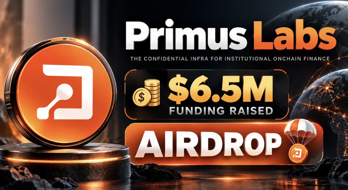 CryptoLakhan's tweet photo. 🚨 $6.5M Funding | Primus Labs Airdrop Is Live

Guys, Primus Labs is back with its point-farming campaign, and this one is worth checking out early.

I joined Primus around Feb 2025. At one point, point farming stopped, but it’s now active again with new tasks and ways to earn points. 👀

💰 Funding: $6.5M
🎁 Airdrop: Potential future rewards
⏱️ Time: Only a few minutes to get started
🆓 Cost: Mostly free

What To Do:
🔗 Go To - https://t.co/sqwMj8kuOw
→ Connect your wallet
→ Complete all available tasks
→ Generate zkTLS proofs
→ Complete social/identity tasks
→ Build your Reputation Score
→ Install the Chrome extension if you want to use it

🤖 Agent Era: 8 Tasks
🪪 Identity Proof: 8 Tasks
📊 Platform Activity: 3 Tasks

🔗 If you want to join through my link, feel free to use it. 
https://t.co/exRzStPsCd

👉 Try to complete all available tasks and maximize your points + Reputation Score.

There’s no guaranteed airdrop, but your points + onchain reputation could matter for future rewards.

💡 If you’re farming early projects, I’d recommend completing as many available tasks as possible.

Don’t wait too long — point farming is live again. 👀