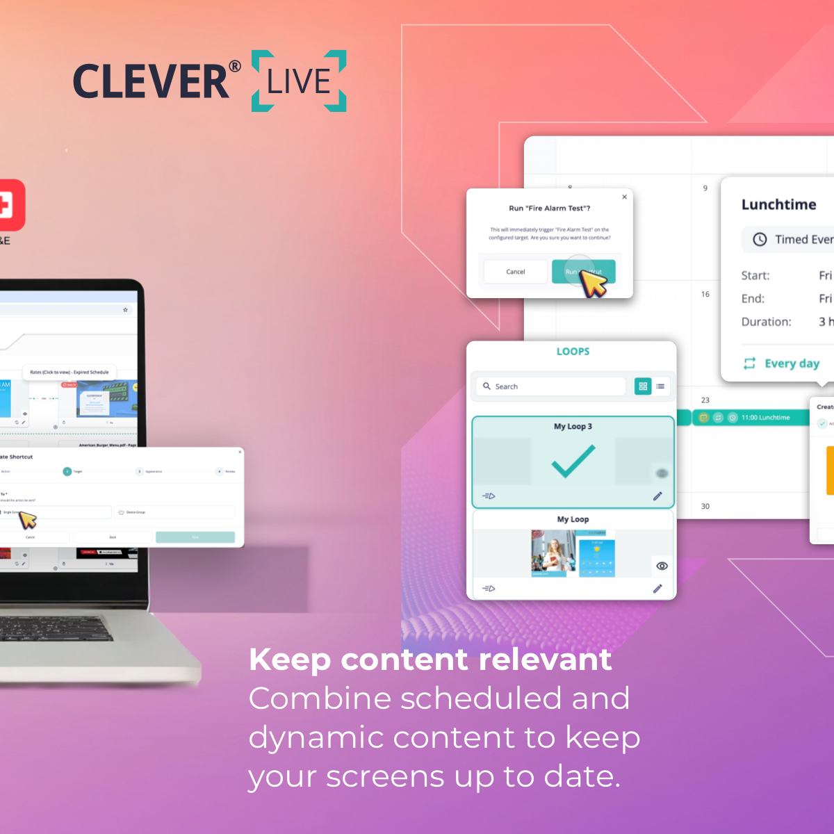 myClevertouch's tweet photo. Sometimes the message can't wait. An announcement. An update. An emergency alert.
CleverLive Suite helps you get the right message to the right display at the right time.
Join CleverLive Today

#DontLookBeyondLookBeyond #CleverLive #DigitalSignage https://t.co/dYEbBIVdRY