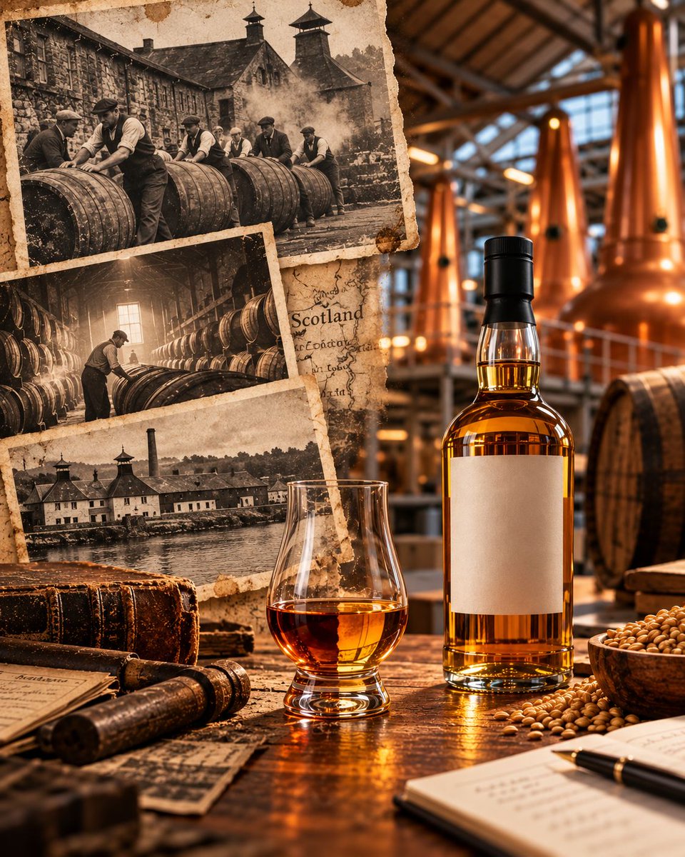 Coldorak's tweet photo. “They don’t make whisky like they used to. Different barley. Different yeast. Different casks. Different production methods. Different whisky. 
Read the (long) article on More Drams Less Drama: https://t.co/1FBKkSvsIu https://t.co/zNrHvGBaT4