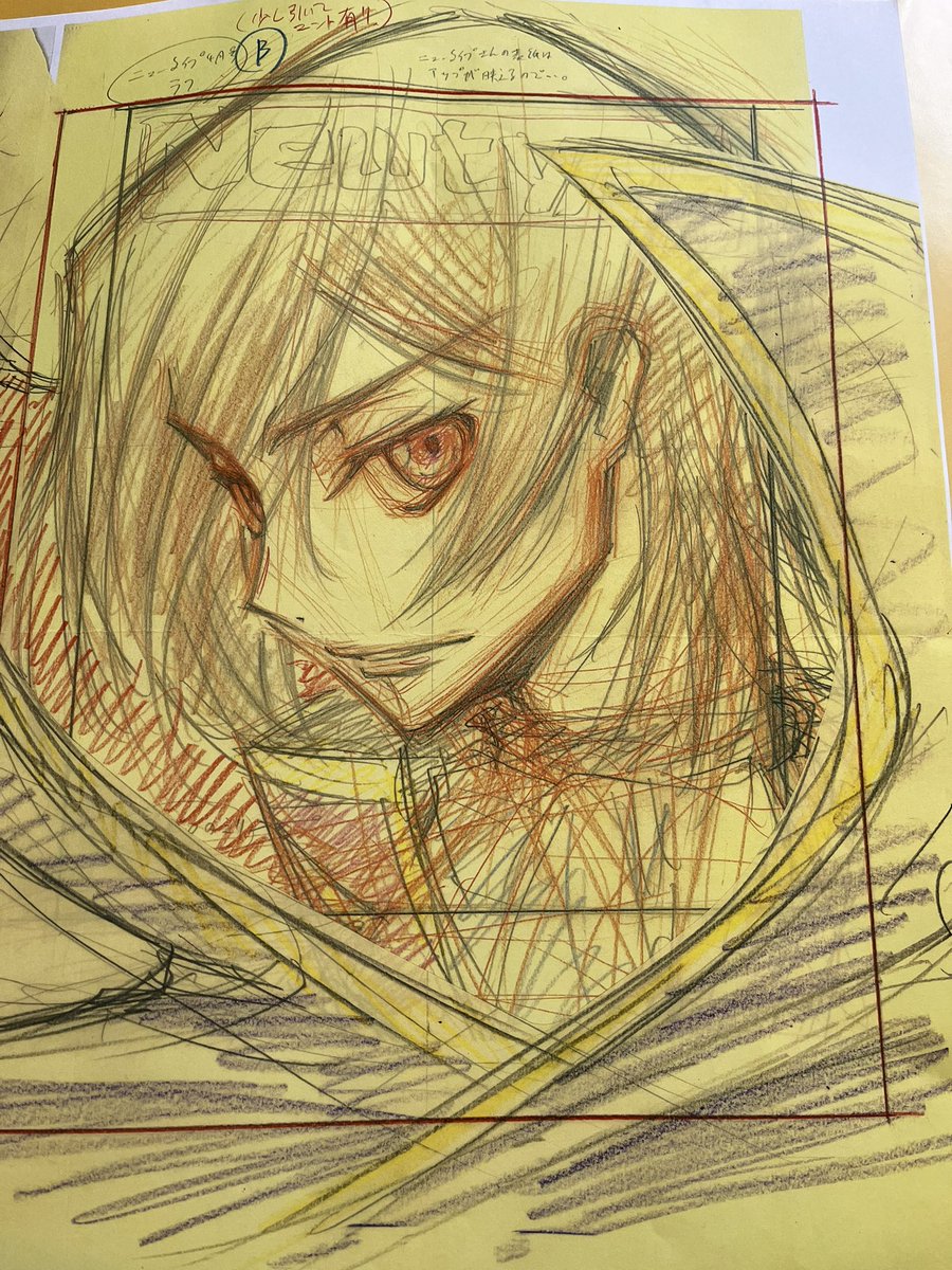 ricca_comic's tweet photo. コードギアス20周年おめでとうございます。
一緒に祝えなくて残念ですが
パパのアニメーター人生の約半分をギアスと共に歩んできました
それこそ放映時2歳だった娘が成人するまで

すごいことですよ！

いつまでも皆様の胸に灯る光でありますように✨

今原画手元にないので再掲ですみませぬ https://t.co/7sJdFlKa4y
