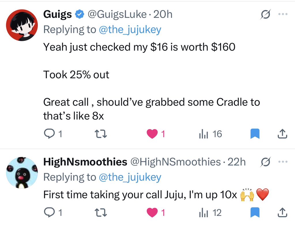 the_jujukey's tweet photo. Always love when people on my X take action to calls… saw more winners 

Btw we hosting a space tomorrow …be there 

Co-Host : @AddyyyOnChain 

Projects are welcomed to speak too …

Set reminders 👇

https://t.co/3Z6mOcvvQe https://t.co/rMTDHJVCue