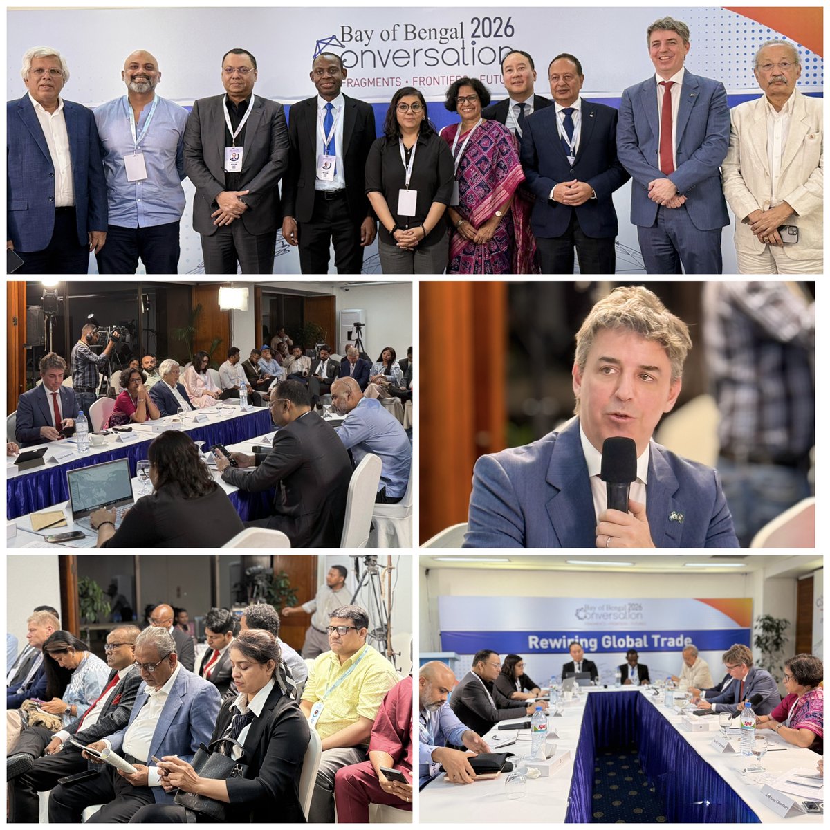 SwedeninBD's tweet photo. When others turn inward, Sweden chooses openness.
At #BoBC2026: free, rules-based trade drives growth β for Sweden & for Bangladesh. With the EU as BD's largest export market, the answer is more trade, not less. πΈπͺπ§π©
#MadeWithSweden #RewiringGlobalTrade
@BoBConversation https://t.co/l991IazEn1