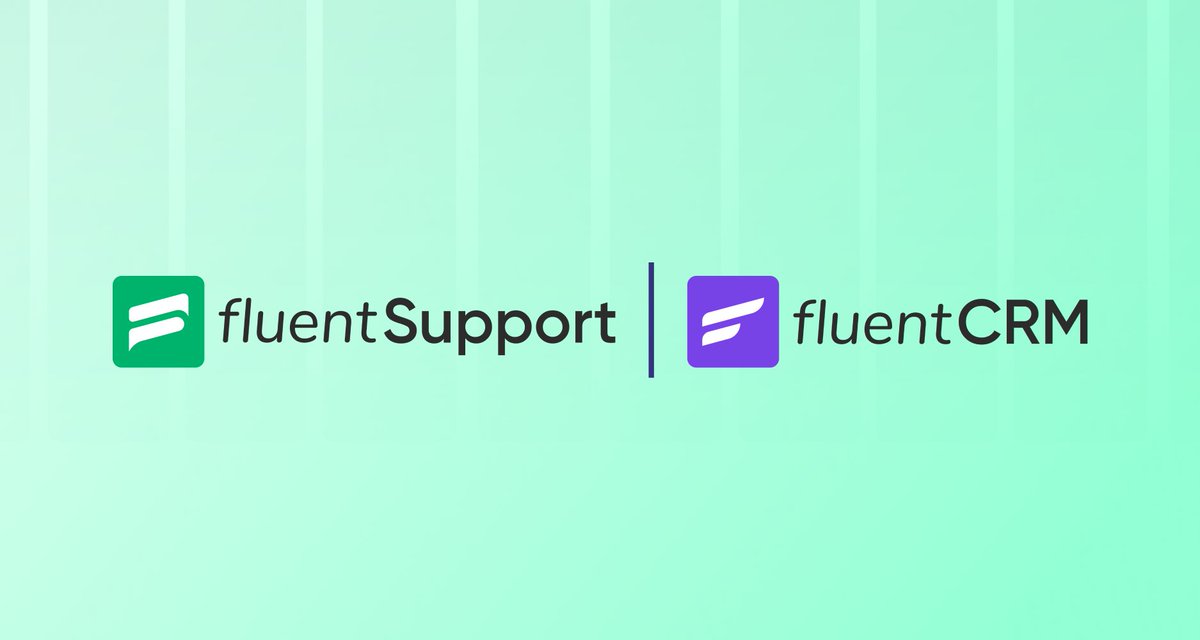 FluentSupportWP's tweet photo. Connect Fluent Support with FluentCRM to view CRM details inside tickets, manage contact tags and lists from the support dashboard, and see a customer's tickets from their FluentCRM profile.

To know more about this integration, check the link in the first reply. https://t.co/NyrIu8Kr0P