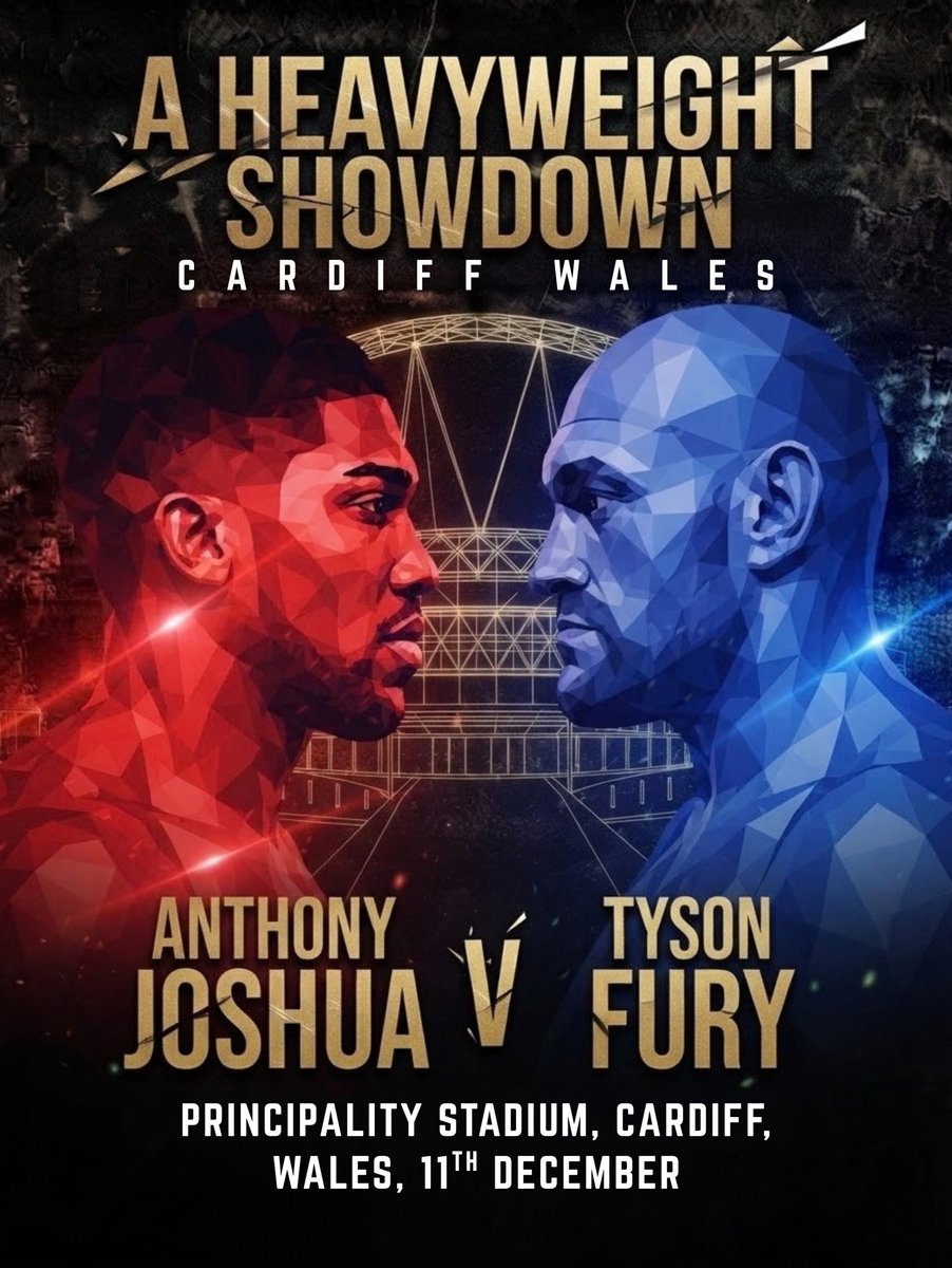 LuxAfrique's tweet photo. #AnthonyJoshua vs #TysonFury 🥊

A historic heavyweight clash is set to take over Cardiff Wales, on the 11th December for an unforgettable night!

Through our elite global partner network, Lux Afrique provides access to official premium hospitality packages and luxury suites. https://t.co/jla1Xyr1d0