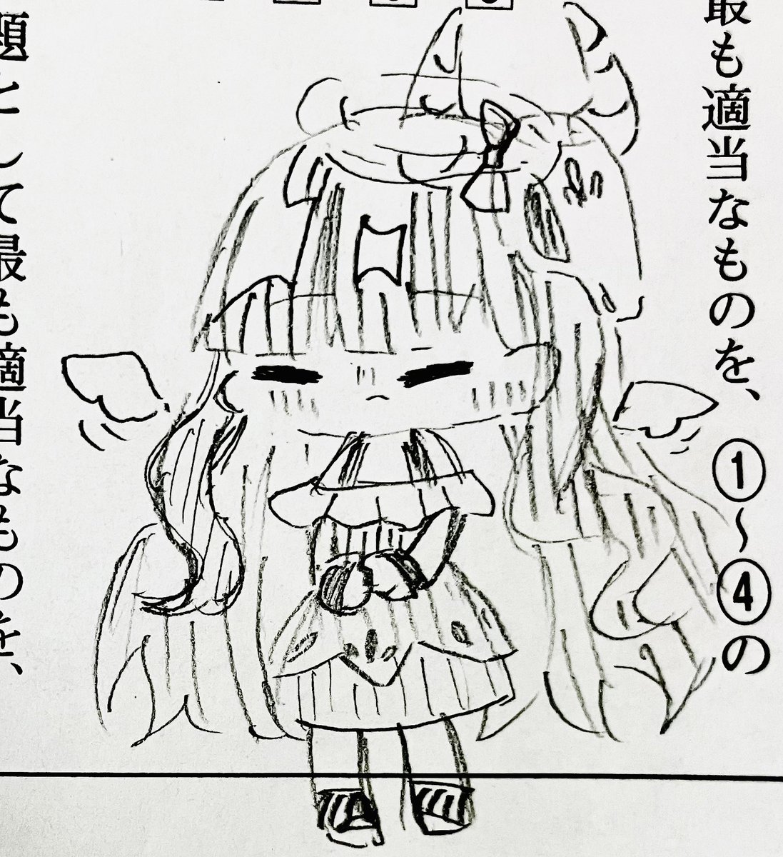 MatchaLatte0118's tweet photo. #めめもりアート
#天使の日

1日遅れの天使 https://t.co/uvE5k4rjyO