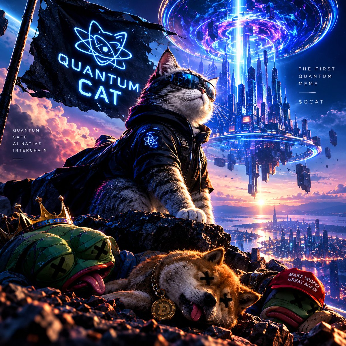 QuantumCatOfc's tweet photo. The quantum era is coming. ⚛️🐱

A new generation of meme culture is being born on QoreChain’s quantum-safe infrastructure.

Quantum Cat ($QCAT) isn’t just another meme.

The first quantum meme era is here. 🚀
#QoreChain $BTC $pepe $QNT $shiba $doge $wif $cashcat https://t.co/lV2Iok8dj1