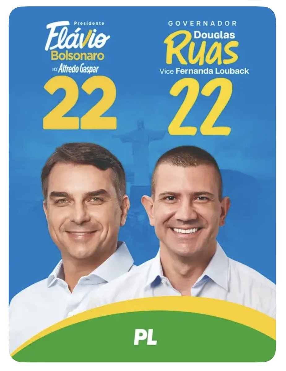 Marcelo40464992's tweet photo. PAES É LULA ❌👎🏻
RUAS É BOLSONARO ✅👍🏻
A luta contra a velha política continua no segundo turno aqui no Rio de Janeiro!
Bora de 2️⃣2️⃣ neles! 🟩🟨🟦 https://t.co/wttEeMbEAz