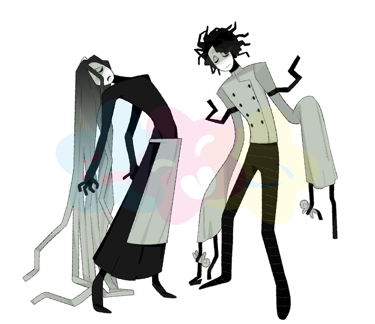 freakfriends_'s tweet photo. we are happy to introduce our twin brothers Willow and Sullen, the infamous owners of a rather creepy Italian restaurant 🍝

voiced by equally talented @GriffinPuatu and @TunnelVa 

any thoughts about these cuties? https://t.co/Qy8gpEqIlP