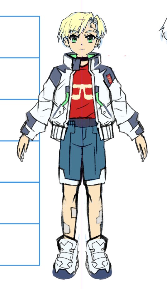 finanz21's tweet photo. i make progress of Roman Carax char sheet for put him on Blender 3d model
#edgerunners #cyberpunkedgerunners #cyberpunkedgerunners2 #roman #carax #romancarax https://t.co/DTehQfxCLT