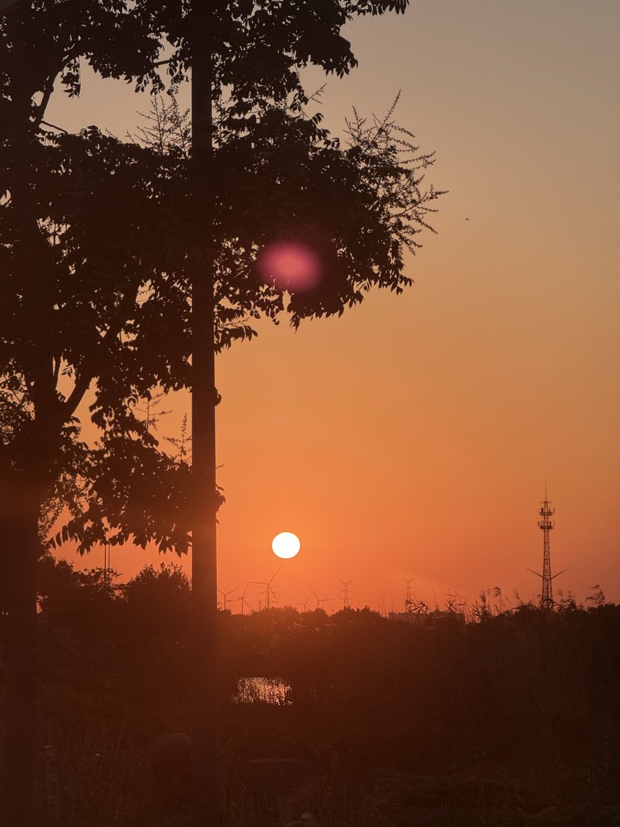 sweetheartbot's tweet photo. 是夕阳🌇啊… https://t.co/QWLux9VR7Z