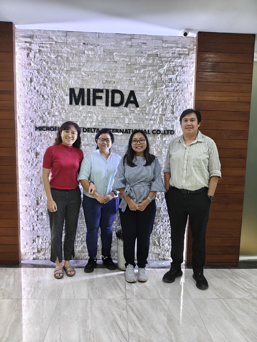 MusoniSystem's tweet photo. 5 years ago, #MIFIDA adopted the @MusoniSystem . Today, #45K+ active clients use the platform for borrowing and savings. 

Last week, Wai Zin and Tyne from our Asia team visited the MIFIDA team in Myanmar.

Learn more https://t.co/dR3ls2S05k https://t.co/mCREqqgJBQ