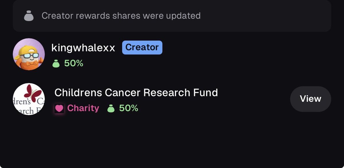 CASHCATINU's tweet photo. Creator fee distribution
50% to charity
50 % to dev team for supporting coin & holders
Big things will comingβ¦
#SOL
#PUMPFUN
#ansem
#SI
#CI
#CASHCATINU https://t.co/JubjiPxKRc