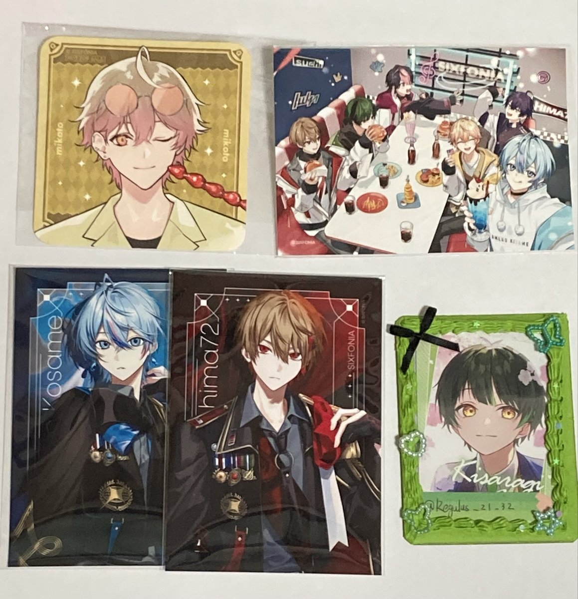 Regulus_21_32's tweet photo. シクフォニ グッズ 買取

譲 ➡️ 画像
求 ➡️ PayPay(マネラ❌) or 🌟💚めいみー等身

固ツイ必ずご確認お願いいたします。
(コースター0.03、ブロマイド0.02)➕送料になります。
局留め対応可能です(送付先提示していただける方のみ)

#シクフォニグッズ交換
#シクフォニグッズ買取 https://t.co/Imu3guyT9d