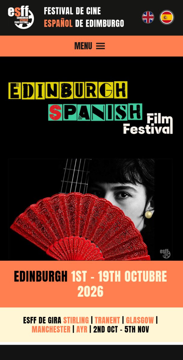 CGEspEdimburgo's tweet photo. Continúa con gran éxito el Festival de Cine Español de Edimburgo durante toda la semana. Puede ver aquí la programación: https://t.co/Vyis1Hg001 https://t.co/6tykX4bsxd