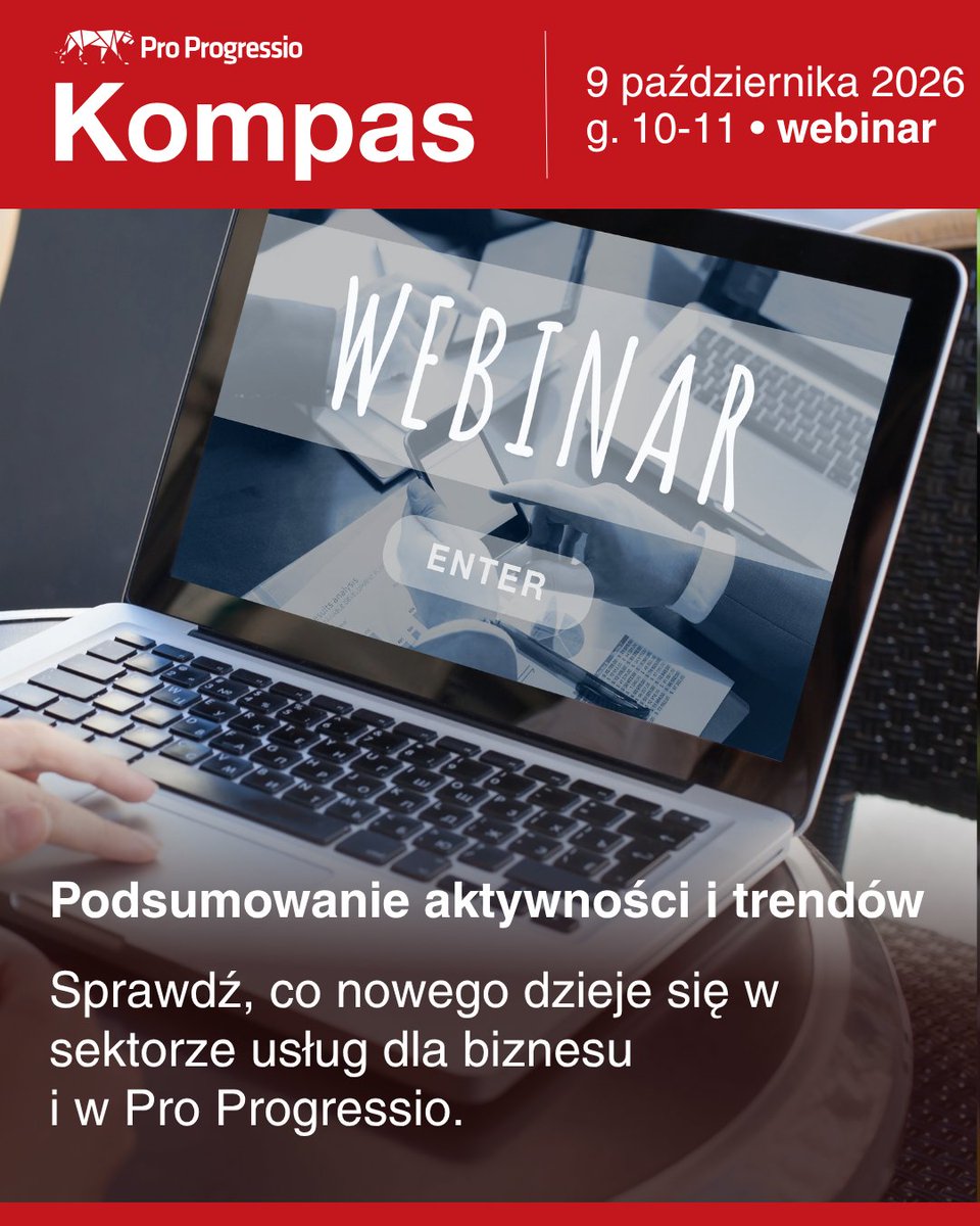 Pro_Progressio's tweet photo. Już w ten piątek Kompas Pro Progressio! Omówimy sytuację rynkową w BSS oraz nowości z Klubu i portalu FOCUS ON Business.  

📅 Piątek, 9.10 | godz. 10:00 - 11:00  
📷 Wyłącznie dla Członków Klubu Pro Progressio  

Zarezerwuj miejsce: https://t.co/aTYfqL0o4m

#KompasProProgressio https://t.co/raM3uRx9g4