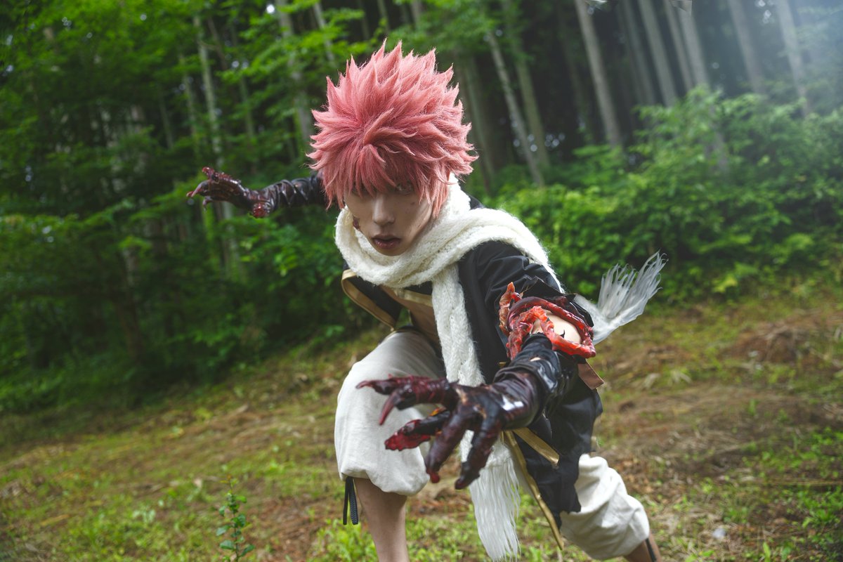 9BJ6TJbfQEKqeez's tweet photo. FAIRY TAIL　コスプレ

「どけぇ
　　　　　　　　グレイ!!!!」

　　　　E　　　　N　　　D　　　　　　　
　エーテリアス・ナツ・ドラグニル
📷＠SayohiraShinobu https://t.co/ovkANW0mE8