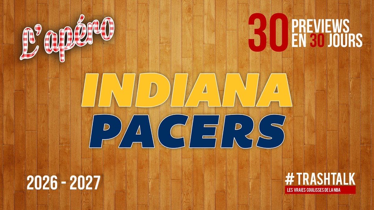 TrashTalk_fr's tweet photo. 🔥 30 PREVIEWS : LES INDIANA PACERS !! 🔥

CE MIDI, C’EST TRACTEURS PARTY !! 🚜👨‍🌾

- Est-ce qu’on sous-estime ces Pacers ? 
- À quel niveau reviendra Tyrese ?
- Un retour en Finales NBA impensable ?
- Indiana, combien de wins à venir ?

À TABLE !! 🍽️

➡️ https://t.co/d38vIBpPij https://t.co/tWTkUELmRF