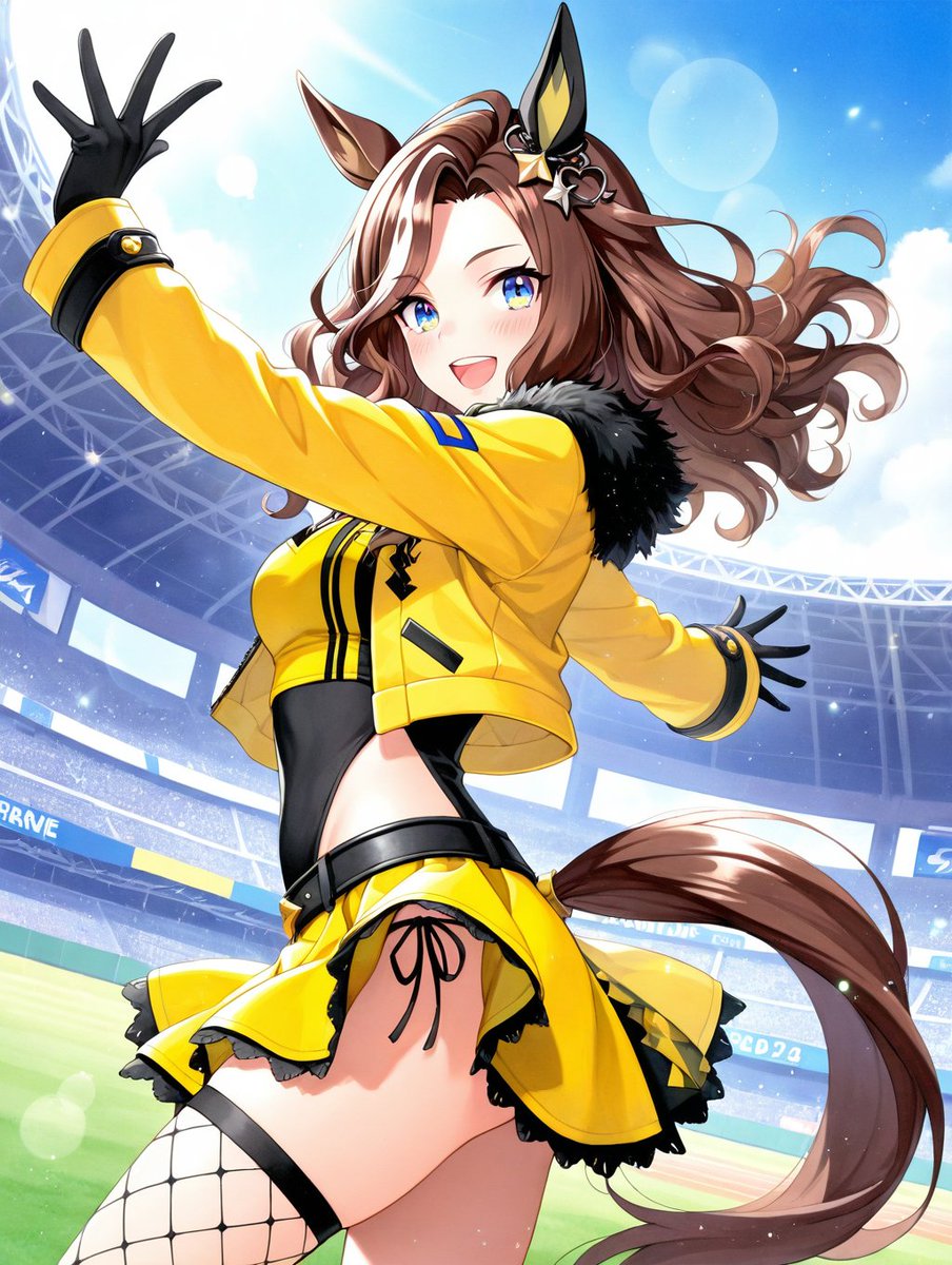 VOIDLINK_AI's tweet photo. ウマ娘 デアリングハート レースの後で

「いつものファンサービス Are you ready? ついてきなさい♪」

#DaringHeart #Umamusume 
サブスク🅿️にてエピソード開始しました！
サンプルはサブアカをご覧ください✨️ https://t.co/c2rhjDAjhs