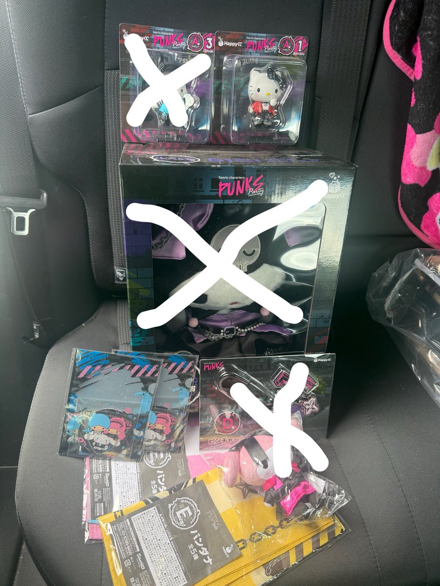 syukichi618's tweet photo. 【交換・譲渡】クロミ 当たりくじ サンリオ 
サンリオ Happyくじ ハッピーくじ
PUNKSPartyパンクスパーティーハロウィン2026

譲▶︎画像

求▶︎A クロミ
      F マイメロ
      J マイメロ クロミ https://t.co/yNG0F0AXbU
