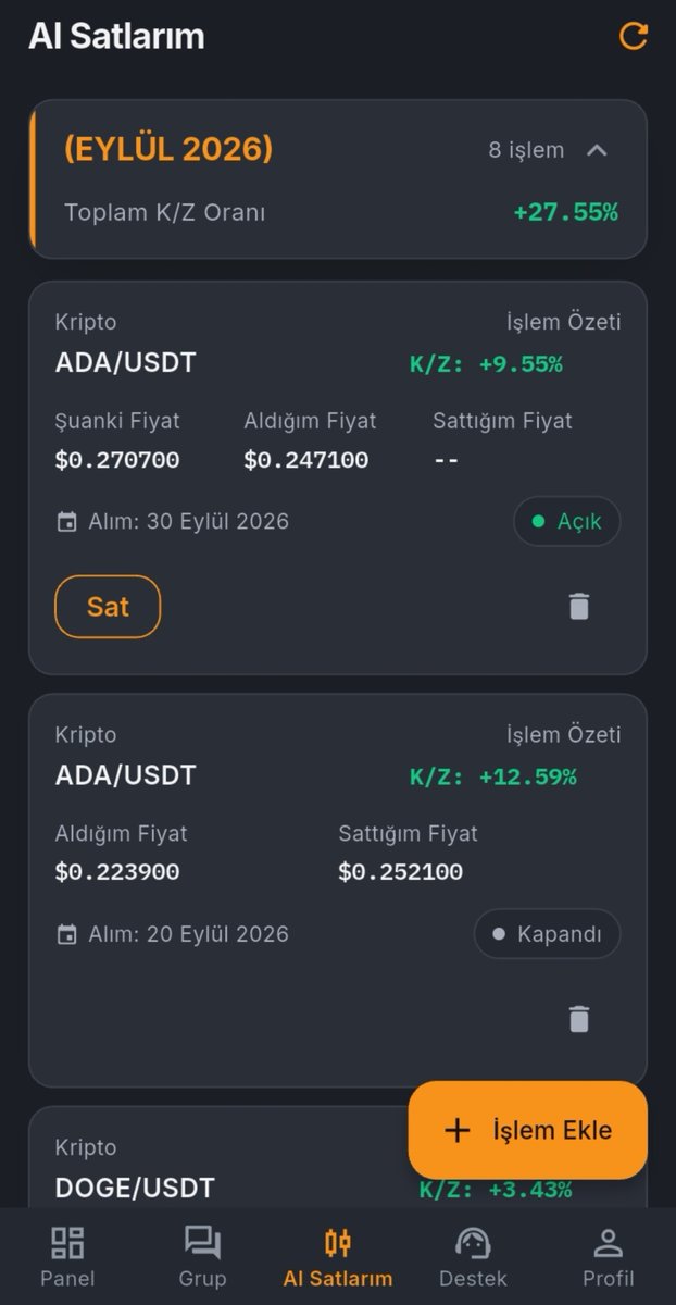 AnalizCoin1's tweet photo. Yakında mobil uygulamamız sizlerle...

"Analiz Coin Tr" uygulaması sizin markanız arkadaşlar 

Haber bekleyin duyuracağım

İçerisinde neler olacak ?

-Haftada bir gün düzenli canlı yayın
-İsteğe özel her hafta altcoin analizi
-Sorulan sorulara cevap 
-Uzun vade altcoin sepeti
-Alım ve satımlarım
-Güncel Haberlere ulaşabilirlik
-Üyeler arası birbiriniz ile sohbet
-Sorduğunuz altcoinlere analiz
-Eğitim videoları (Temel & Teknik)
-Gruba Özel Videolar
-Biglilendirme videoları
-Acil durum bilgilendirmesi
-Kendi geliştirdiğimiz uzun vade stratejesi (Not: Hiçbir videoda bundan bahsetmedim)

Aşağıda gördüğünüz görsel anlık alım satımlarımın bir kısmı 
Görmeniz açısından sizinle paylaştım 

#bitcoin #kripto #analiz