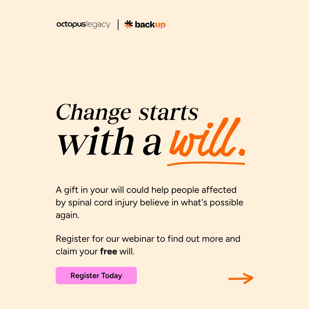 backuptrust's tweet photo. Writing or updating a will can feel daunting.

Join Back Up and Octopus Legacy for a free webinar on 6 October at 12pm, with expert guidance and the chance to ask your questions.

Register: https://t.co/Ze87AwMs8C https://t.co/WFWDpZwg6X