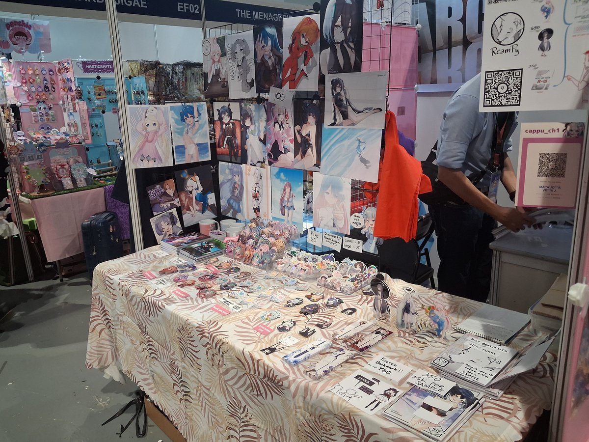 cappu_ch1's tweet photo. Thank you to everyone who bought and supported us in #cosplaymania2026 🥹 https://t.co/Y7MKa9k0Ws