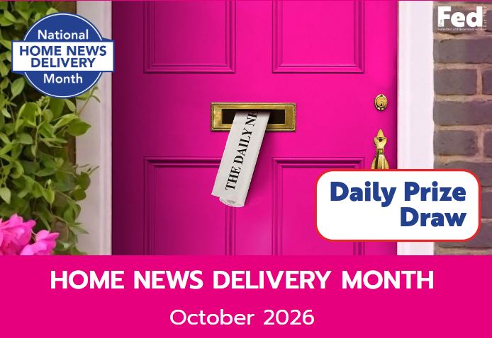TheFed_Online's tweet photo. HND Month Daily Prize Draw! 🎉

Every single day throughout October, one registered retailer will be selected to win a prize!

Here’s what you need to know:

🔗 Winners announced daily at 10am on https://t.co/PwCrf9TGS0
⏰ You’ll have just 3 days to claim your prize
💰 Prizes credited directly via your Wholesale News account

Not registered yet? Sign up for HND Month 2026 and check the website every day, your name could be next!
