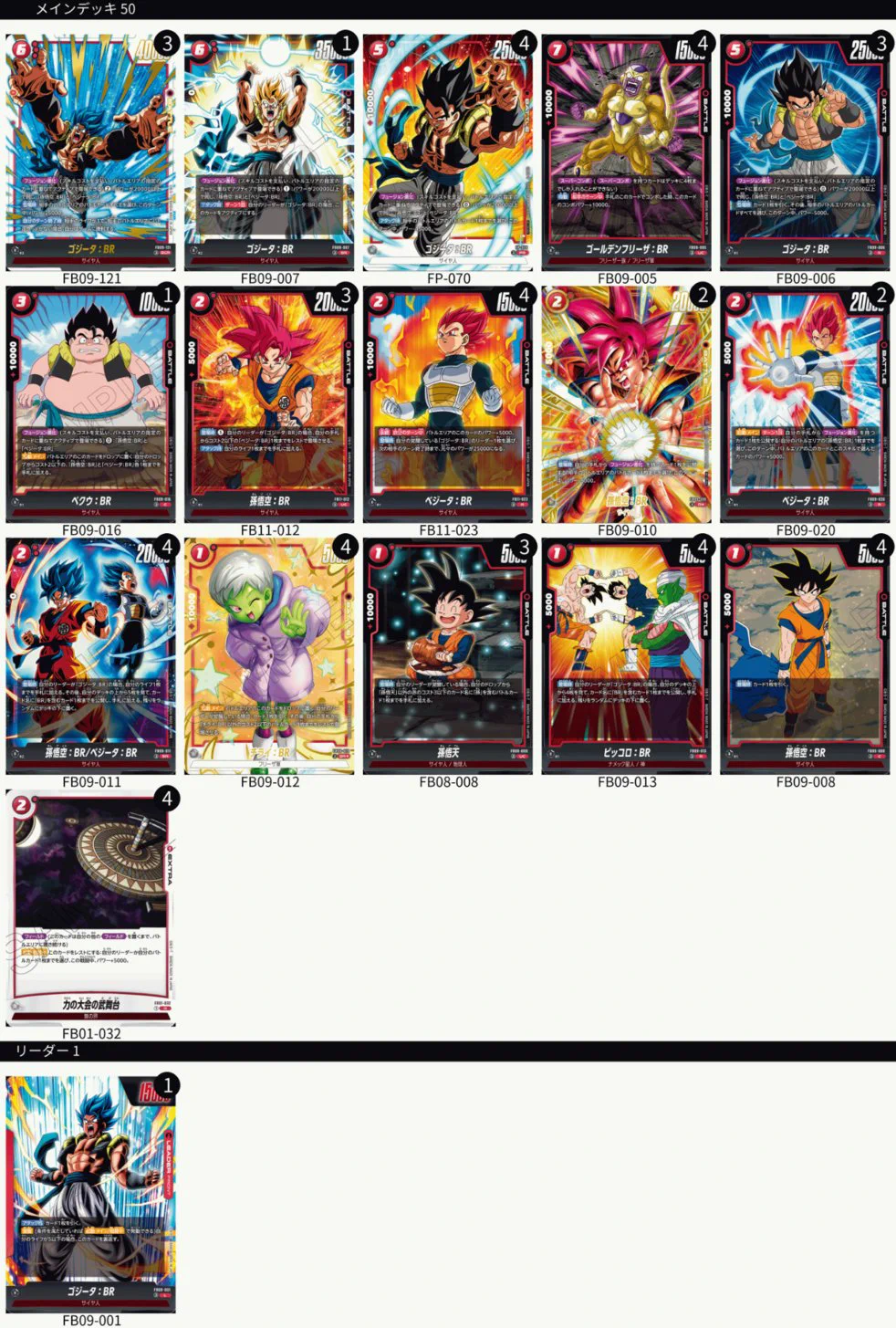 公式】ドラゴンボールスーパーカードゲーム フュージョンワールド