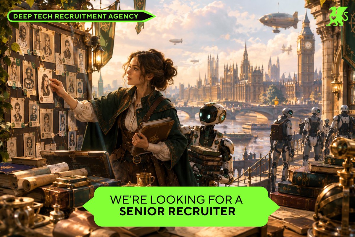 recruiter_lucky's tweet photo. You can recruit for roles that already have a name. Or work at the edge of robotics, finding people for roles that didn't exist a year ago.
Robotics client, London.
£90-100k + bonus, on-site.
Apply: https://t.co/dYPEsHr5Ue
#TechRecruiting #RoboticsJobs https://t.co/kHaL9aoHCu