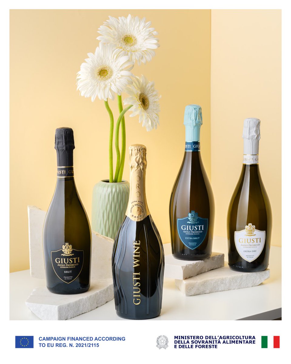 DrinksIntMag's tweet photo. Giusti wine’s signature bubbles bring freshness, natural elegance, and… a sip to the glass.

Discover our selection of Asolo Prosecco Superiore DOCG

#italianwine #cheers #winelover #GiustiWine #AsoloProsecco https://t.co/Wd01yHgf54