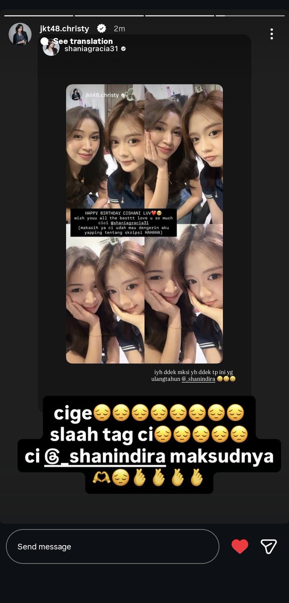 diandraalll's tweet photo. Ini gimna ya kak mksdnya kak?😭😭 @A_ChristyJKT48 @_shaniagracia31 @_shanindira https://t.co/2j5R1CPZUF