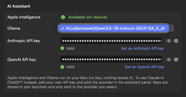 patrickwardle's tweet photo. TaskExplorer now natively integrates with Ollama 🤖
...so you can bring your favorite local LLM to the party! 

Latest version available here:
https://t.co/1TF7pQw3NA https://t.co/6dOzX7rrE3