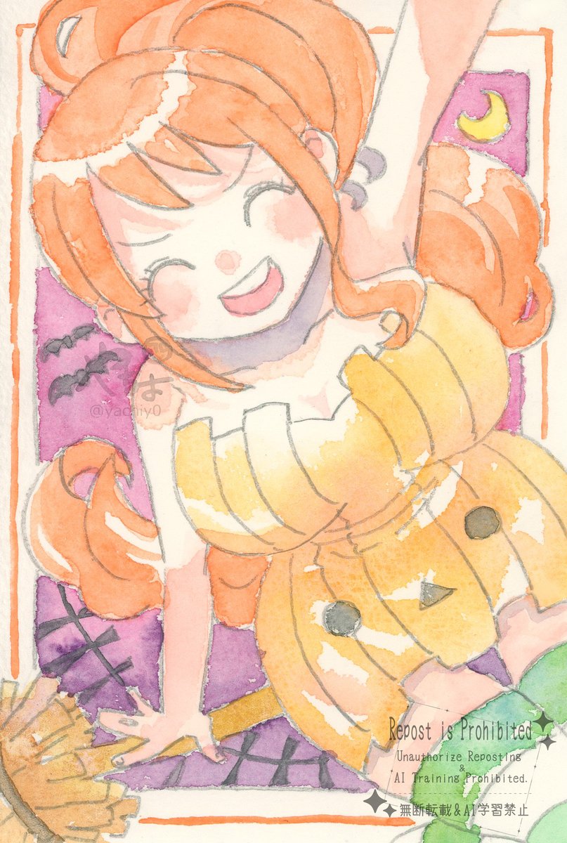 yachiy0's tweet photo. ハロウィンナミさん🎃 https://t.co/5pcmYlXRSe