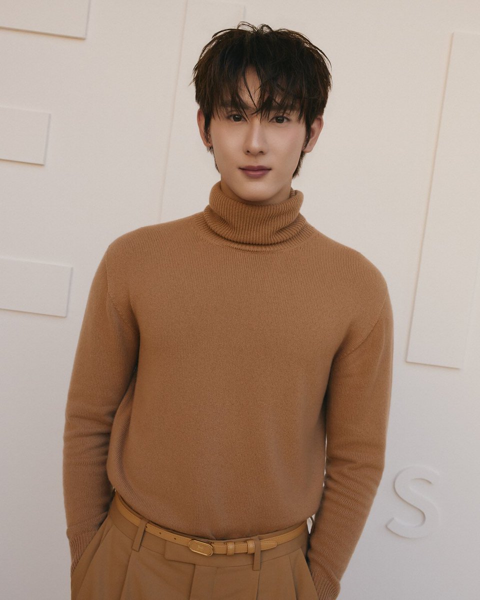 OneilyMusic's tweet photo. Book Kasidet attends the Celine Été 2027 Fashion Show in Paris. https://t.co/VL2XOjrDP7