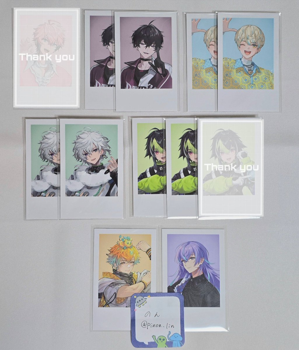 pinon_lin's tweet photo. にじさんじ MECHATU-A Standard Goods Vol.9 チェキ カード 交換

【譲】画像の方

【求】IDの方
詳細は画像2枚目

おふたり同数集めたいため、お返事にお時間いただく場合ございます。

📮郵送交換
🫧初回リトリン必読

難しいと思いますが、お心当たりありましたらよろしくお願いいたします https://t.co/nyA2mdevsC