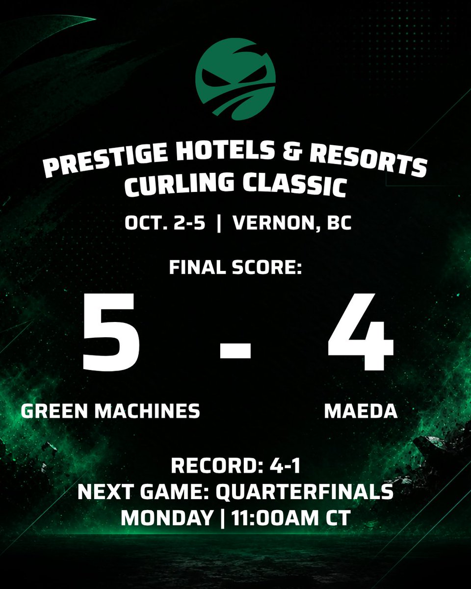 _greenmachines's tweet photo. Off to the quarterfinals in the morning! 💪🏼 https://t.co/70OGZ3BAKm