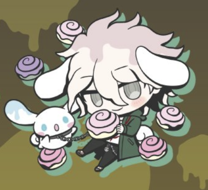 loonaronpaverse's tweet photo. omg cinnamoroll cuties #LOONA #danganronpa #drtwt https://t.co/OD3vvGahFT