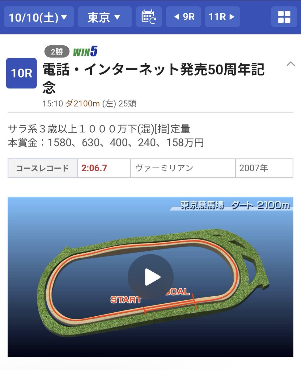 umauma0729's tweet photo. 変なレースが爆誕😆 https://t.co/0xvOT50KjM