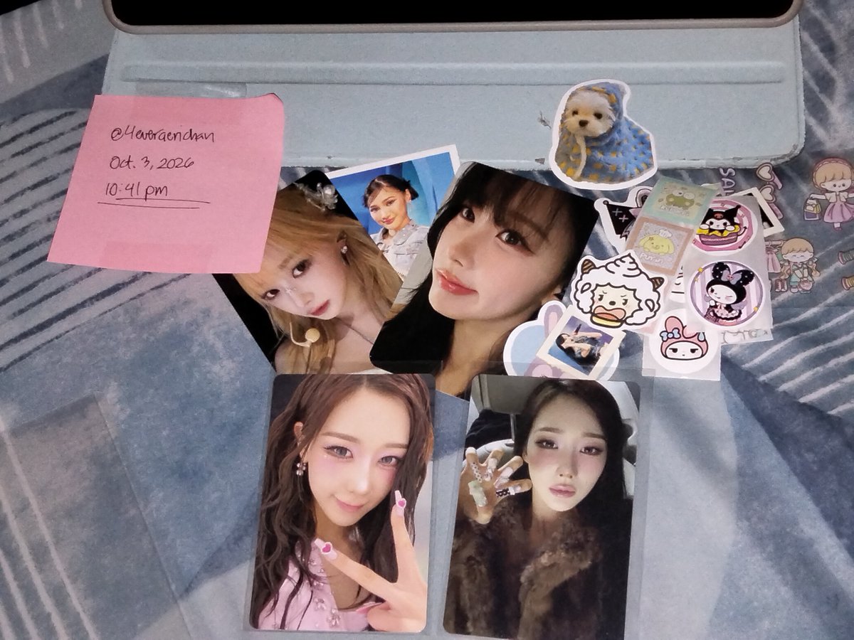 4everaerichan's tweet photo. #aerismail 🌙 [Kiss n Tell] 

Hello, @wansoomin! Mama came home safely na po! I'm so thankful for the smooth transaction and your super duper bait personality! Hope this won't be our last transac 🫧 ♡ Y'all buy from her na, like right neoww! 

#aellathanks 🖤 https://t.co/xsr0BAYyK5